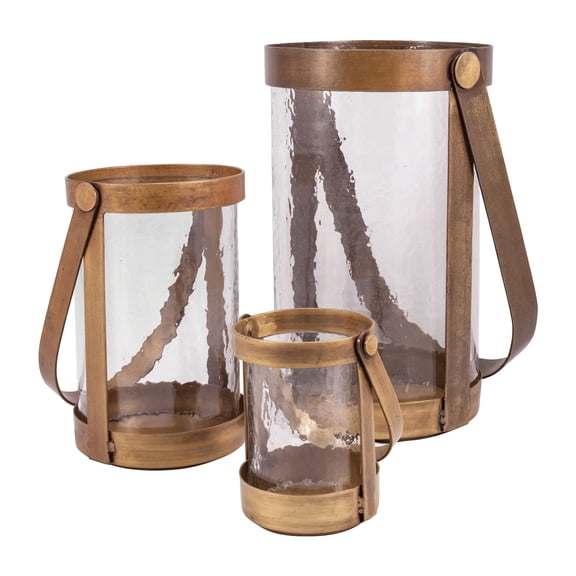 Elk Home Tonal Lantern - Set of 3