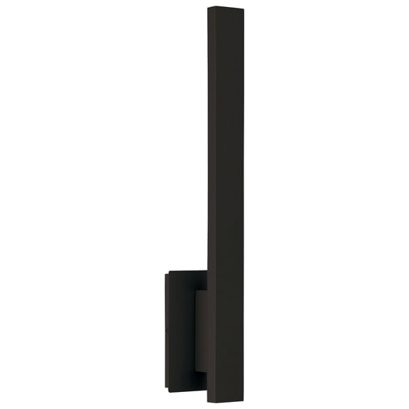 62160LEDD-MBL/ACR Access Lighting Haus-10W 1 LED Wall Sconce in Contemporary Style-5 Inches Wide by 21 Inches Tall-Matte Black Finish