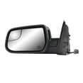 thumbnail image 1 of 62174G - Fit System Driver Side Mirror for 12-14 Chevrolet Equinox, 11-14 GMC Terrain, 2nd design, textured black w/ PTM cover, spot Mirror, foldaway, Heated Power, 1 of 2