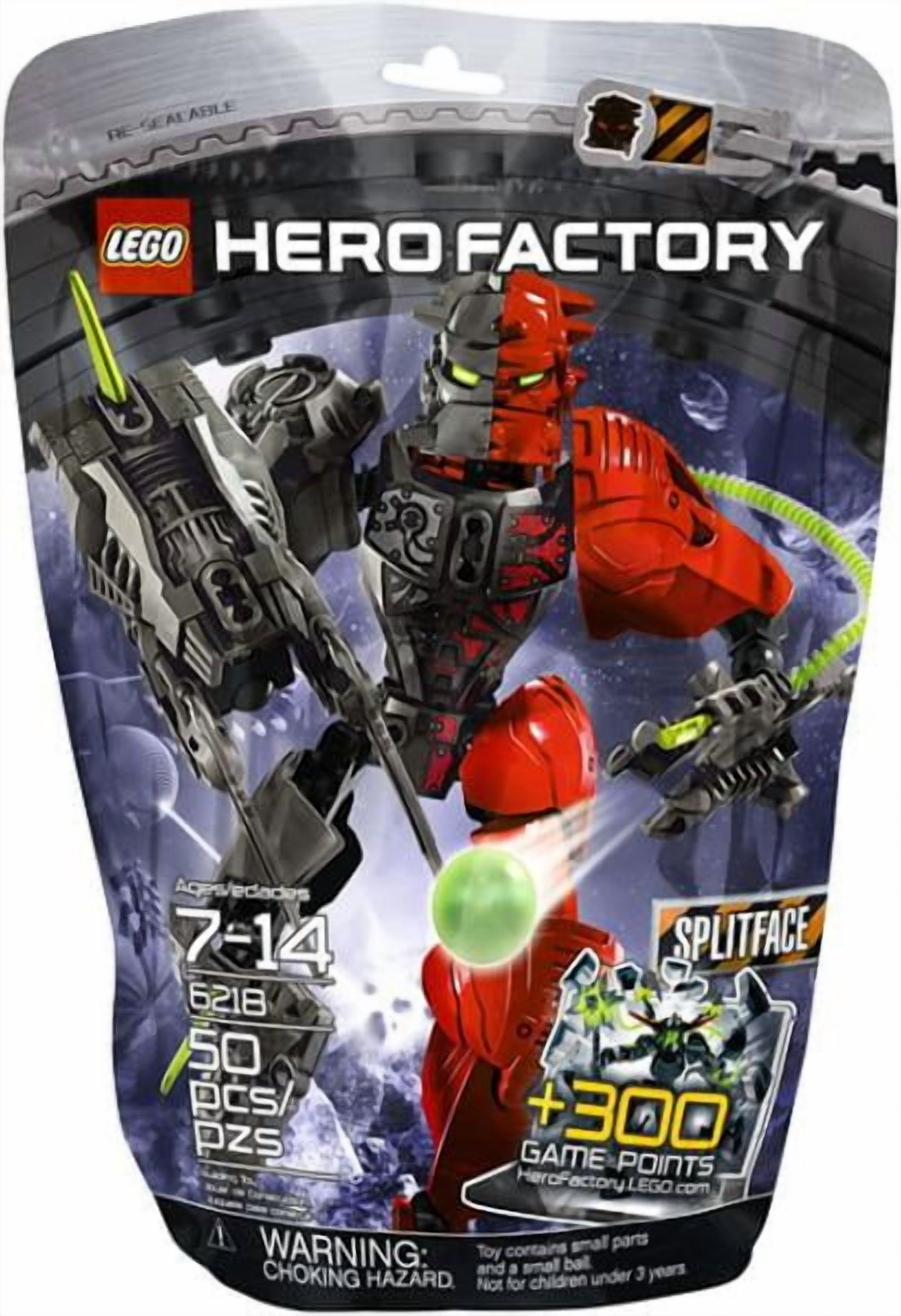 Hero Factory Splitface Set LEGO 6218 - Walmart.com