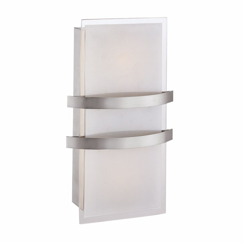 62218LEDD-BS/OPL-Access Lighting-Metro-One Light Wall Sconce-8.25 Inches Wide By 14 Inches Tall
