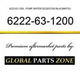 thumbnail image 1 of 6222-63-1200 - PUMP, WATER 6222631200 fits KOMATSU, 1 of 7