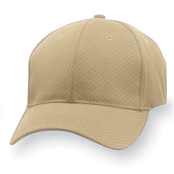 6232A Adult Sport Flex Athletic Mesh Cap - Vegas Gold, L & XL