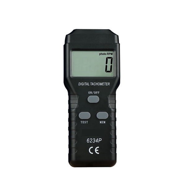 6234P Digital Tachometer Non-contact 2.5~99999RPM Speed Meter Photoelectric Auto Tachometer ,Portable