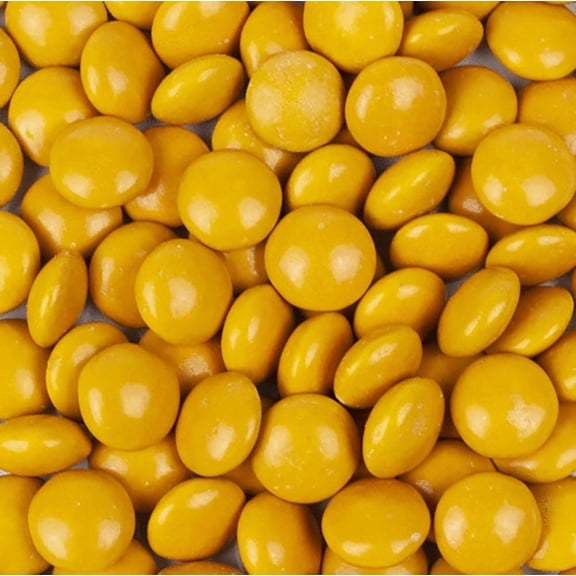 530 ct Gold Bulk Chocolate Coated Gems For Parties, Gifting, Baking And Candy Buffets (20oz)
