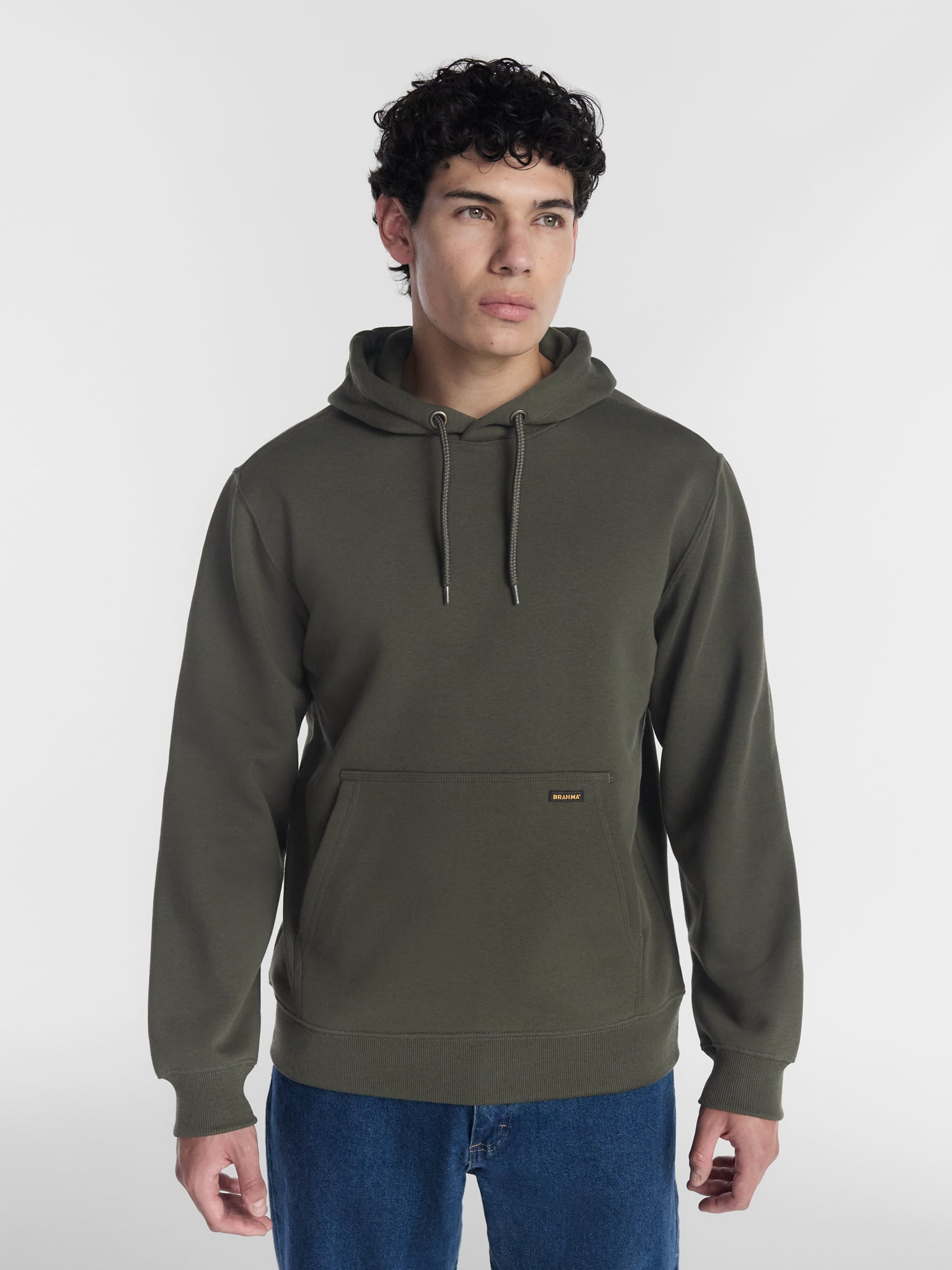 Brahma Men's and Big Men’s Work Hoodie with Long-Sleeves, Sizes S-3XL
