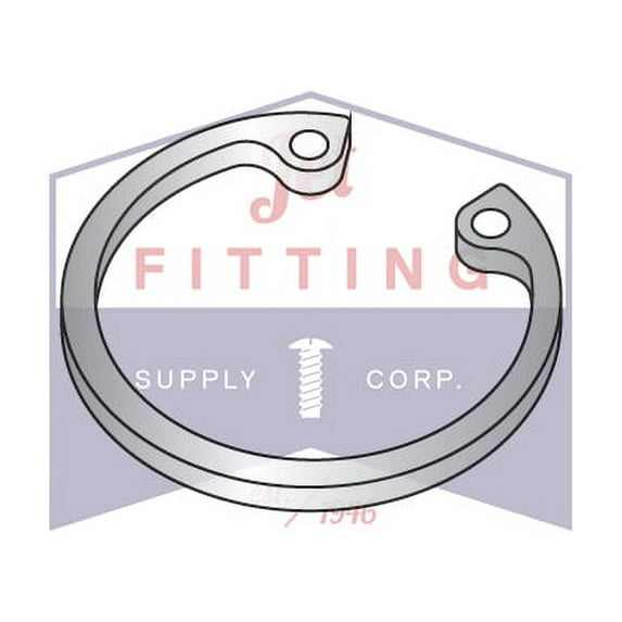 .625" Internal Style Retaining Rings | Stainless Steel (Quantity: 100)