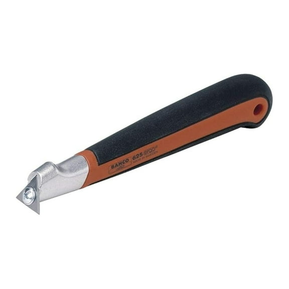 625 Premium Ergonomic Carbide Scraper, 1", with Plastic Holder