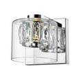 thumbnail image 1 of Access Lighting 1 Light LED Wall Sconce & Vanity in Mirrored Stainless Steel Color, 1 of 3