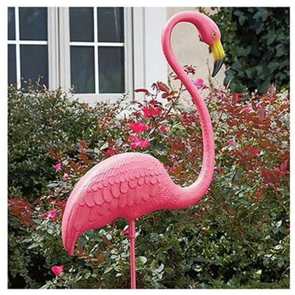 62565 Realmingo 52 in. Original Featherstone Standing Flamingo Statue