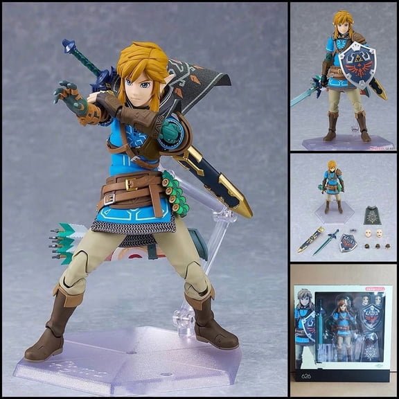 Unbranded 626# Link Articulated Action Figure Movable Joints PVC 8 in