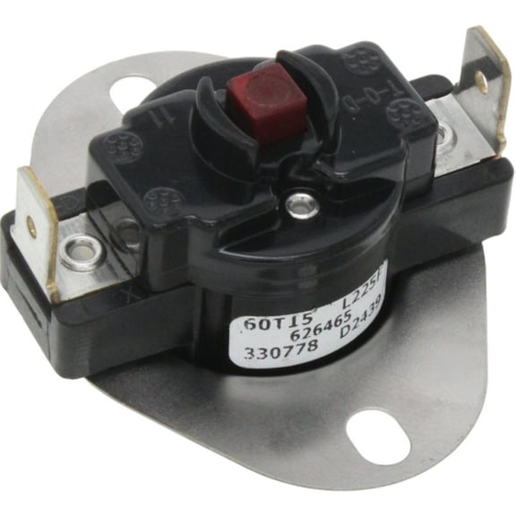 626465R - OEM Upgraded Man Reset Furnace Limit Switch Replaces Nordyne