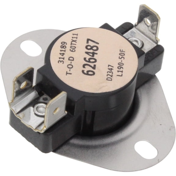 626487 - OEM Upgraded Furnace Disc Limit Switch Replaces Nordyne