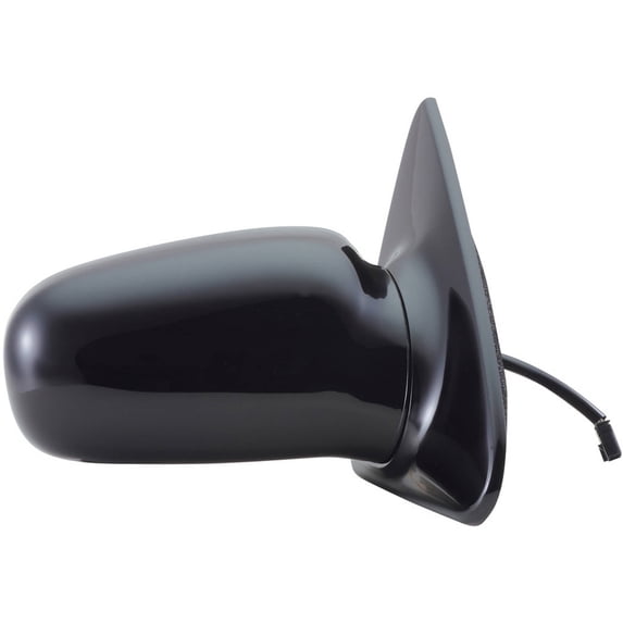 62649G - Fit System Passenger Side Mirror for 95-05 Chevrolet Cavalier Convertible, Pontiac Sunfire Convertible, black, spring loaded, Power