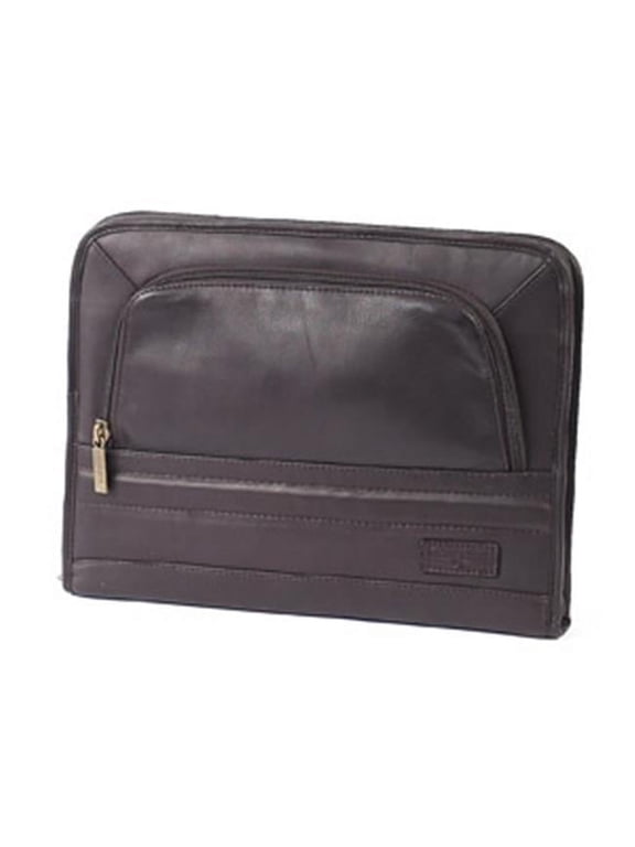 626E-cafe Legal Folio - Cafe - 17in. x 11in. - Elegant Design with Multiple Pockets