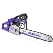62CC 2-Stroke Gas Chainsaw 20, Professional Chainsaw for Cutting Wood and Pruning Trees 622053P