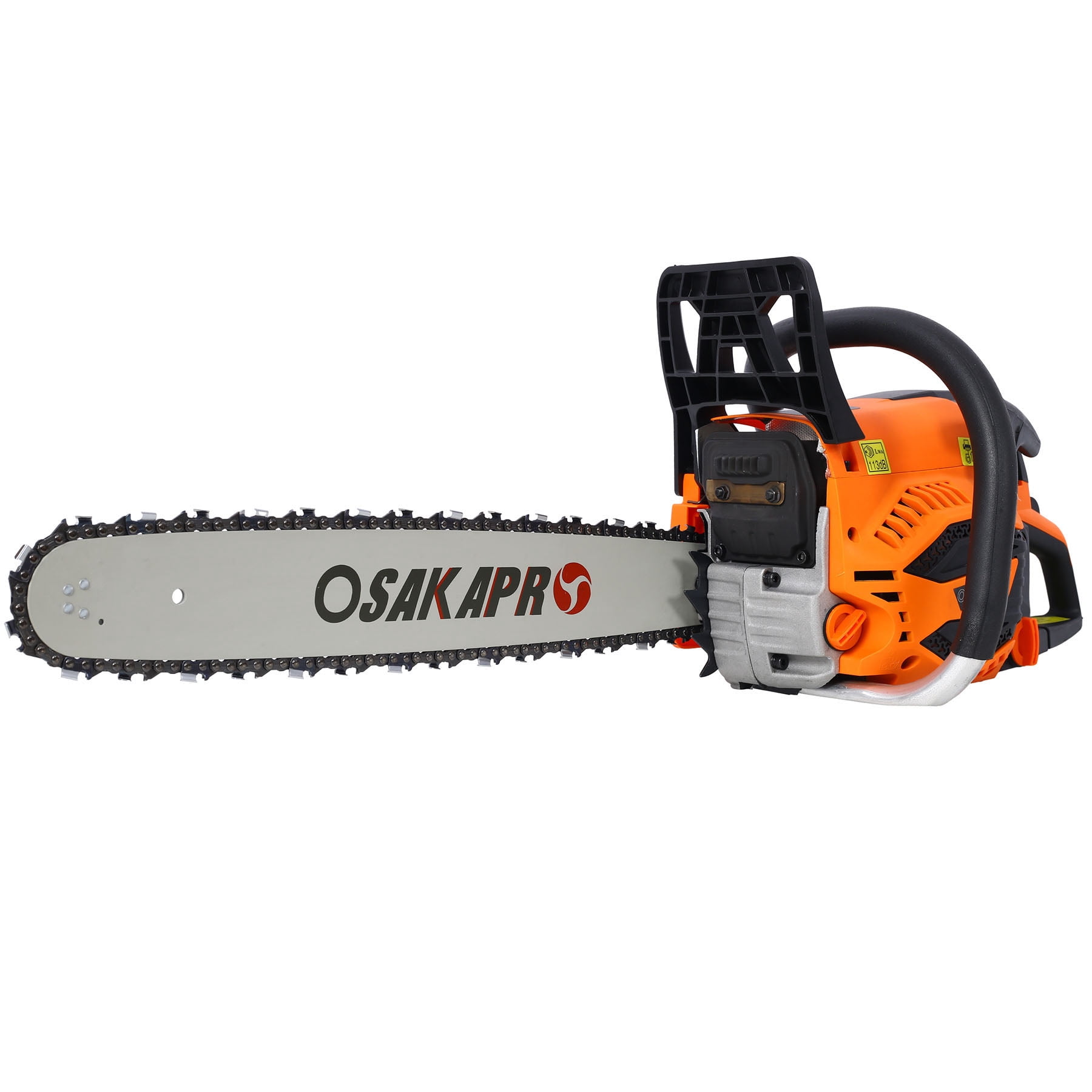 62CC Gas Powered Chainsaw Equipped with 20" and 18"  Bar Excellent for Tree and Wood Cutting Lightweight 2-Cycle Petrol Chainsaw Hands-On Performance EPA Compliant