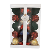 62 Count Multicolor Shatterproof Christmas Ornaments, by My Texas House