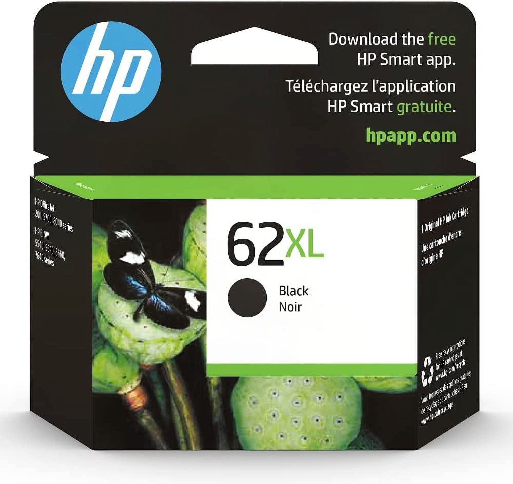 Amazon.com: Refillable Ink Cartridge Compatible with 62 XL