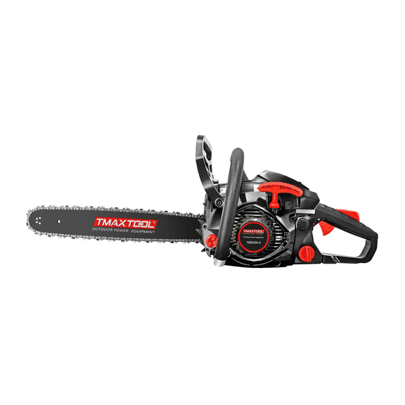 62cc Powerful 20 inch Gas Chainsaw with 2 Stroke - Perfect for Pruning, Limbing, and Sawmill Operations,Black