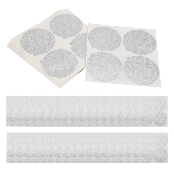 62mm Aluminum Foil Coffee Pod Seal Lids 120Pcs, Reusable Capsule Covers Compatible with Vertuoline Vertuo Coffee Pods