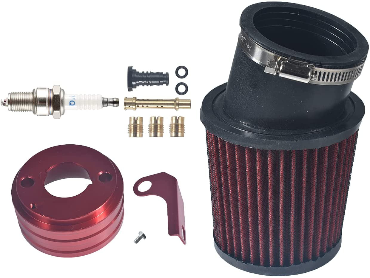 62mm Inlet Air Filter With Adapter 5 Jet Kit For Predator 212cc Engine ...