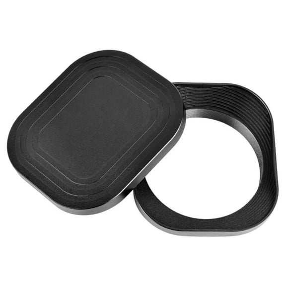 62mm Square Lens Shade Lens Guards Aluminum Alloy Offering Glaring Reduction and Lens Protections for Versatiled Use