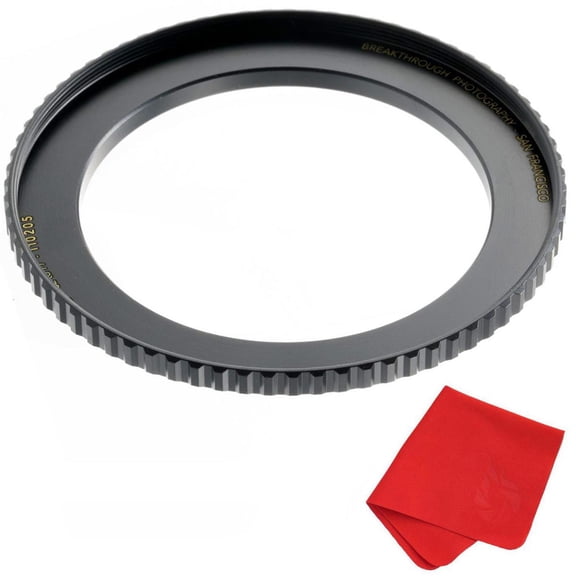 Breakthrough Photography 62mm to 72mm CNC Brass Step-Up Ring