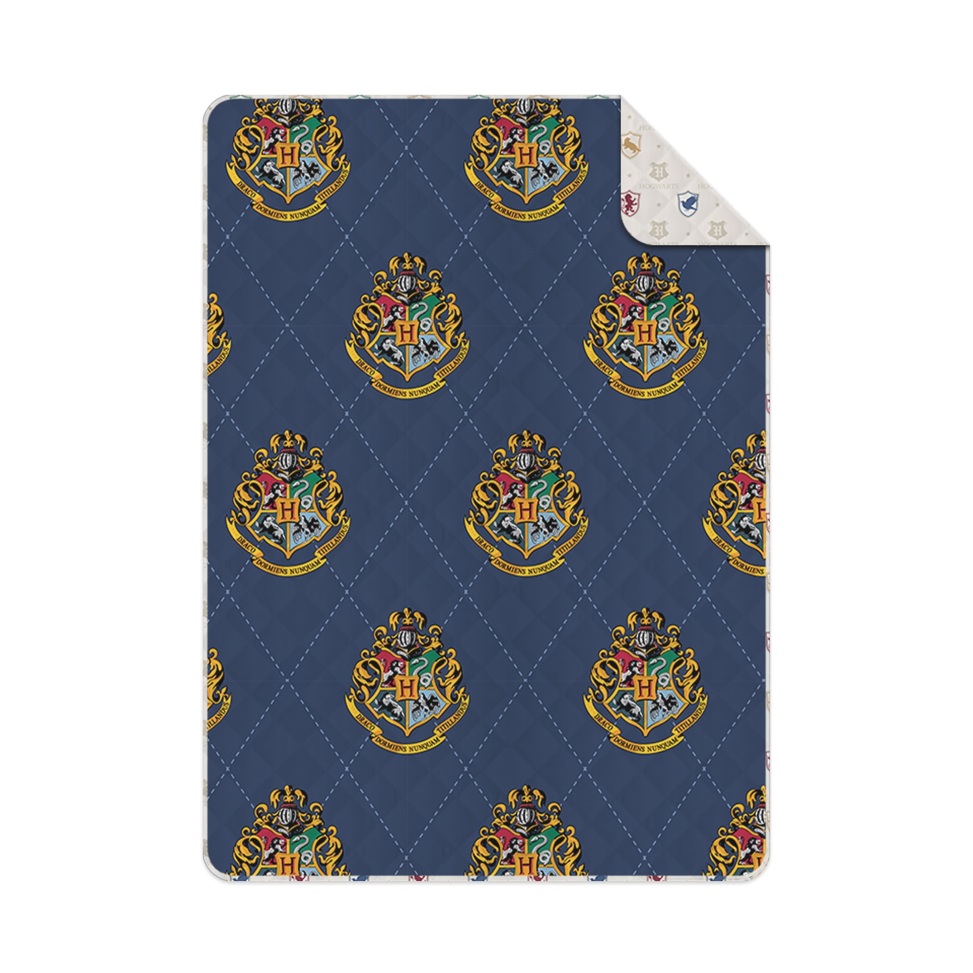Harry Potter Preppy Crest Hogwarts TwinFull Reversible Micr