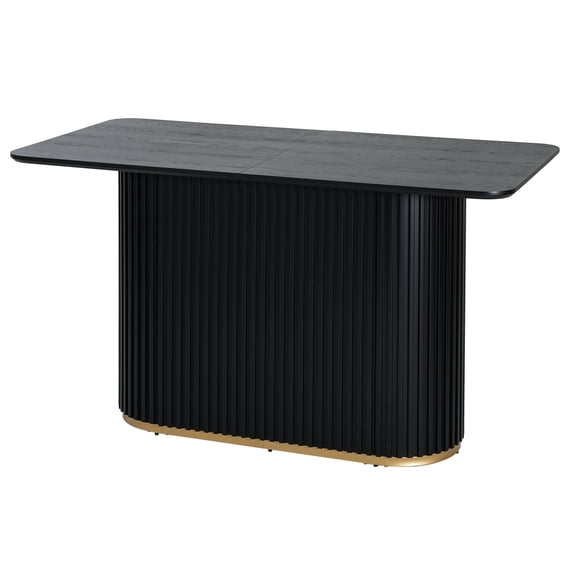 63.00"L Counter Table -Black