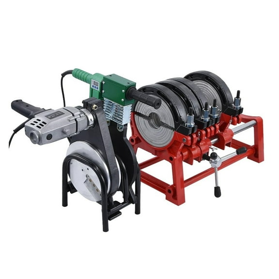 63-200 Manual Type Butt Welding Machine PE Fusion Welding Machine Pipe Hot Melt Machine Digital Display PE Butt Fusion Welder