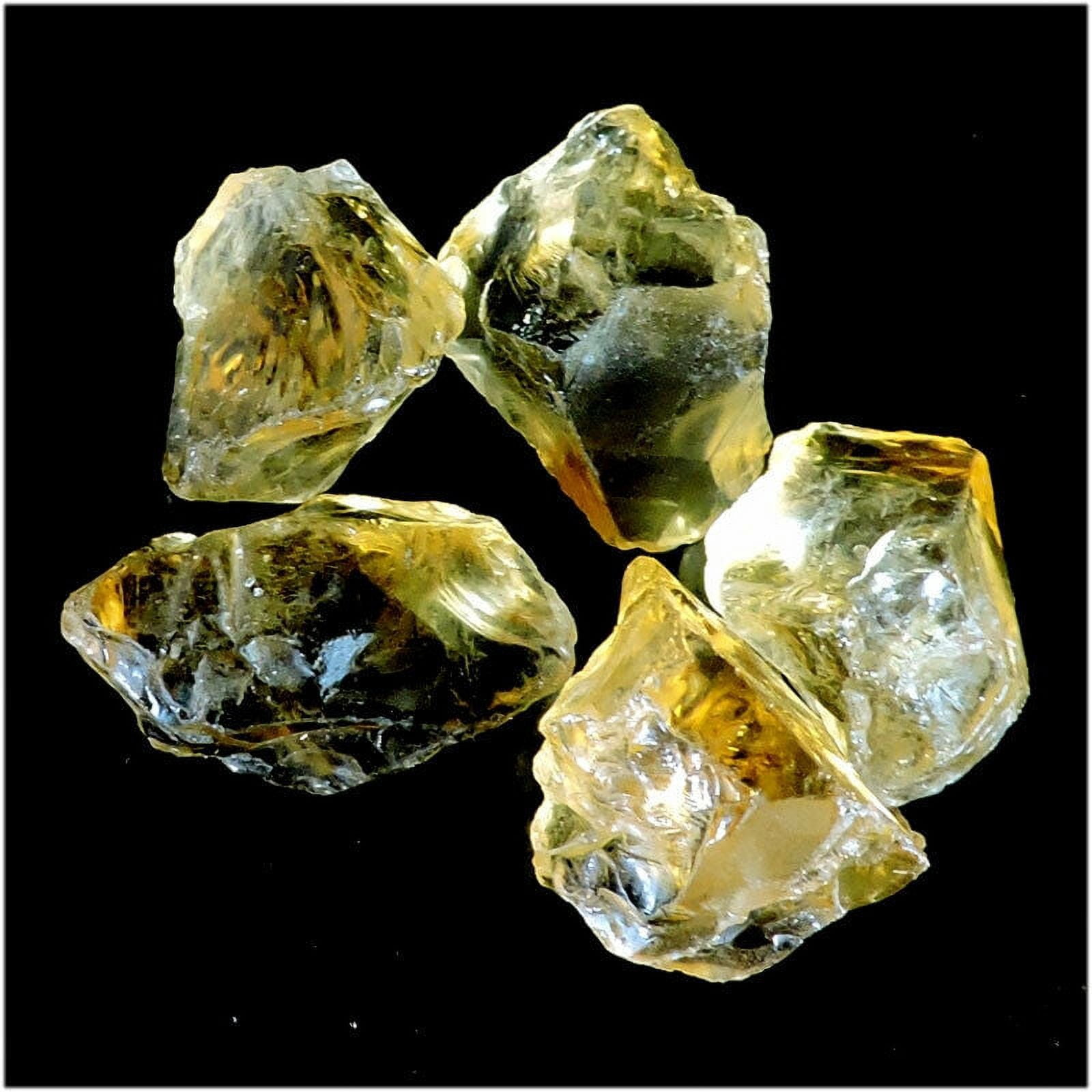 63.20Cts Natural Earth Mines Golden Orange Citrine Gems Facet Rough Lot
