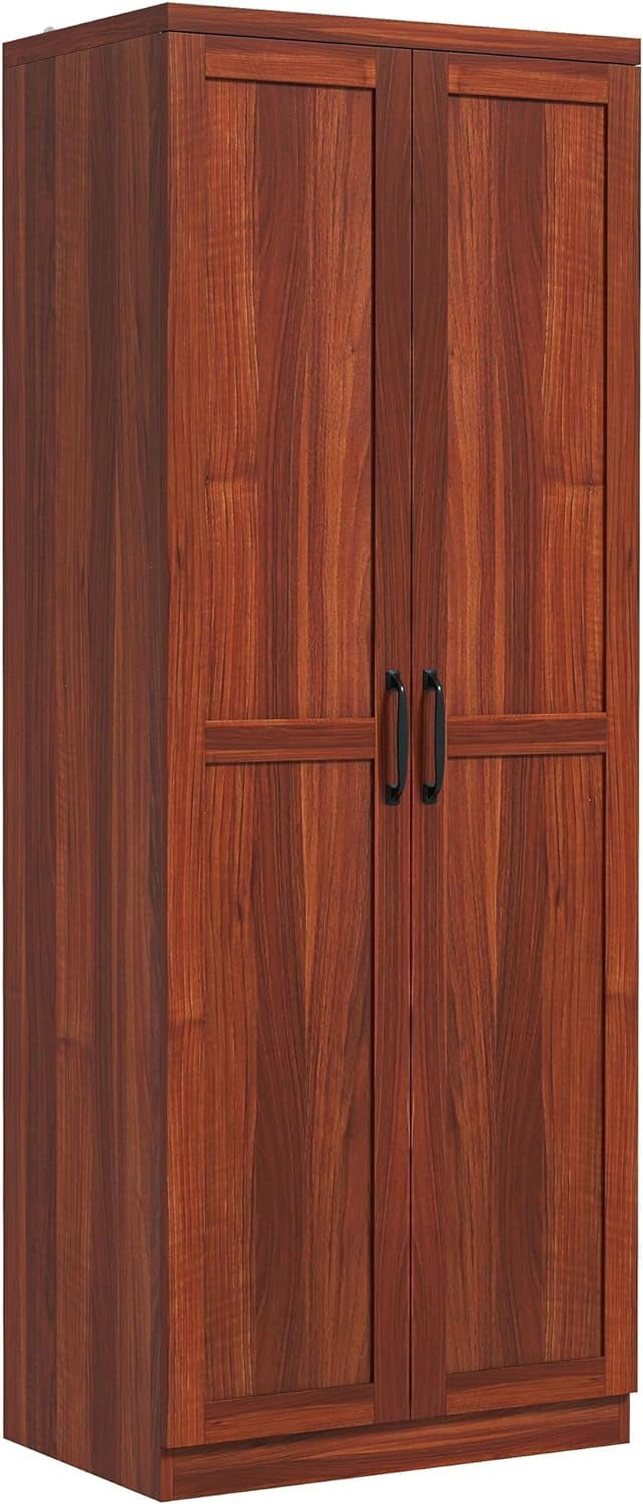 63" 2Door Pantry Freestanding Storage with 5Tier Shelving and — free download