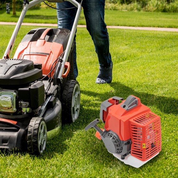 63.3CC 2 Stroke Gasoline Engine 48F 2.2KW, Continuous Runtime Around One Hour, Power Unit for Grass Trimmer Farm Machinery Equipment