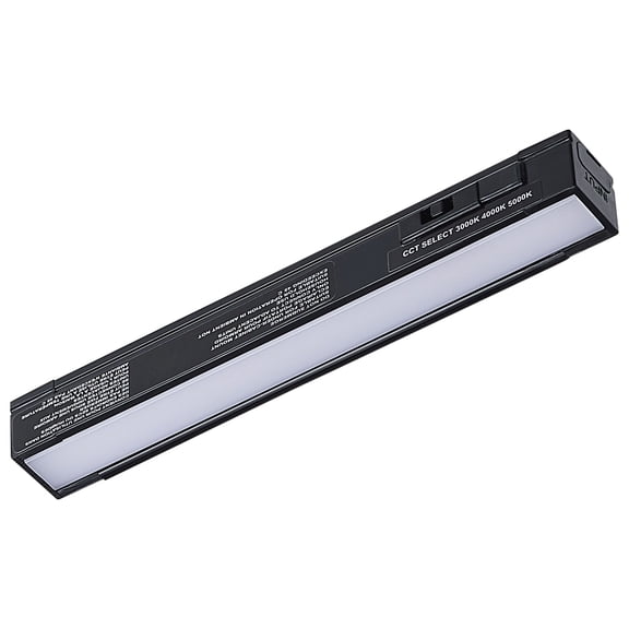 63/451 Nuvo Lighting CounterQuickSlim - 2W LED Under Cabinet-0.78 Inch Tall and 6 Inch Length-Black Finish