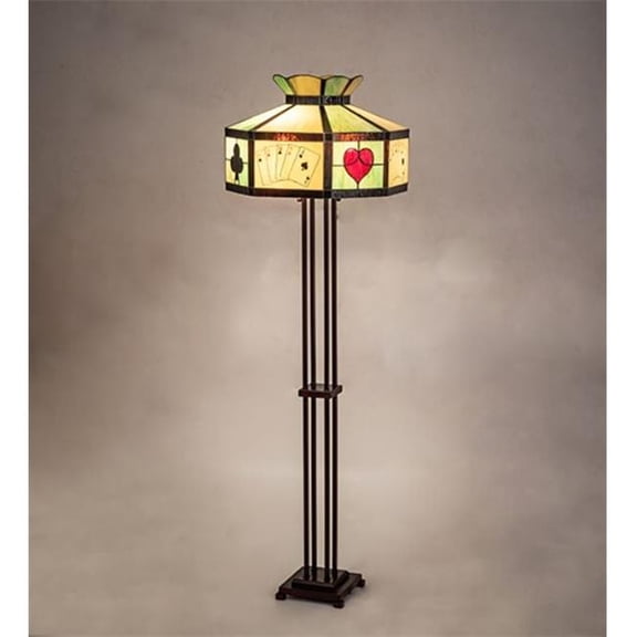 63.5 in. Poker Face Floor Lamp
