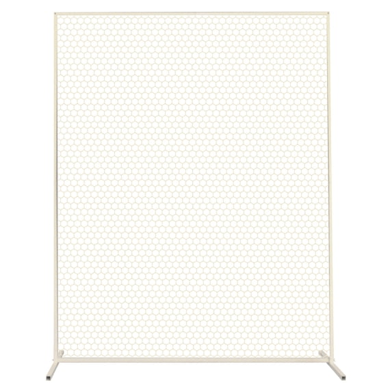63*79" Rectangle Metal Wedding Arch Stand, White Backdrop Stand Background Frame for Birthday Wedding Party Decoration