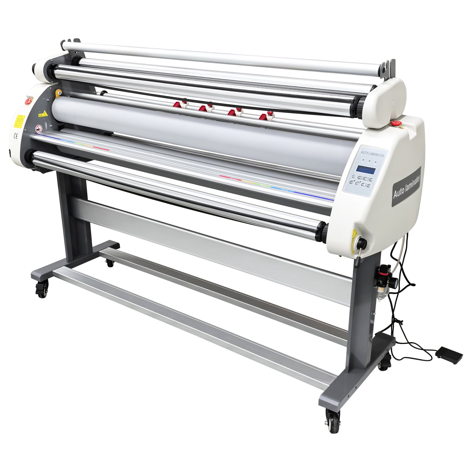 63" Auto Pneumatic Low Temperature Laminating Machine Advertising Paper Lamination Electric Laminator