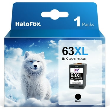 63 Black Ink 63XL 63XL Black Ink Cartridge for HP 63XL Ink Cartridge 63 XL Ink 63 for HP Officejet 3830 4650 5255 3832 Envy 4520 4512 4516 Deskjet 1112 3630 3634 3639 2132 Ink Printer (Black, 1 Pack)