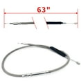 thumbnail image 1 of 63" Braided Clutch Cable for Harley Touring Road King Glide Softail Heritage, 1 of 5