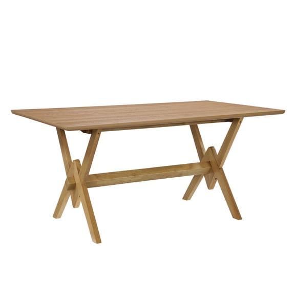 63" Double V Dining Table