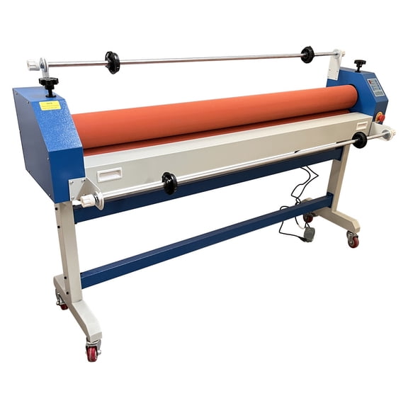 63" Electric / Manual Cold Laminator Cold Laminating Machine Cold Mounting Machine with Film Release Rod