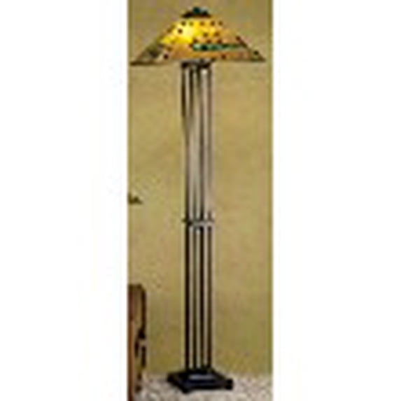 Meyda Tiffany 27854 Stained Glass / Tiffany Floor Lamp From The Martini Mission Collection