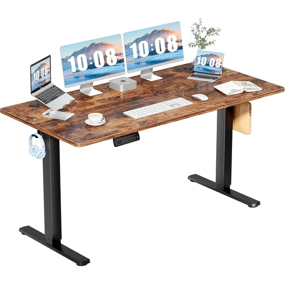 63 Inch Electric Standing Desk Converter for Home Office