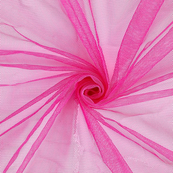 63 Inch Soft Tulle Fabric Breathable Sheer Mesh Netting Solid Voile Fabrics By The Yard Polyester Mosquito Gauze Cloth