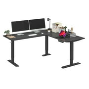 L Shaped Electric Standing Desk - rated 4.8 stars from 15 reviews