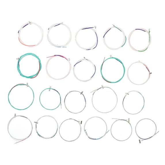 63 Pcs Guzheng Strings Mini Durable Parts Music Steel Wire Stringed Instrument The Core Nylon