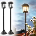 thumbnail image 1 of 63 in Solar Pole Lights Outdoor 2 Pack, Vintage Solar Lamp Post Lights, Outdoor Decorations for Yard Waterproof IP44, Outdoor Decor for Garden, Pathway, Yard, Front/Back Door, Warm White, Decoration, 1 of 5