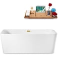 thumbnail image 1 of 63" Streamline N682BGL Freestanding Tub and Tray With Internal Drain, 1 of 7