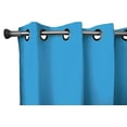 thumbnail image 1 of 63" Tall Grommet Blackout Solid Poplin 56" Wide Curtain, 1 of 4